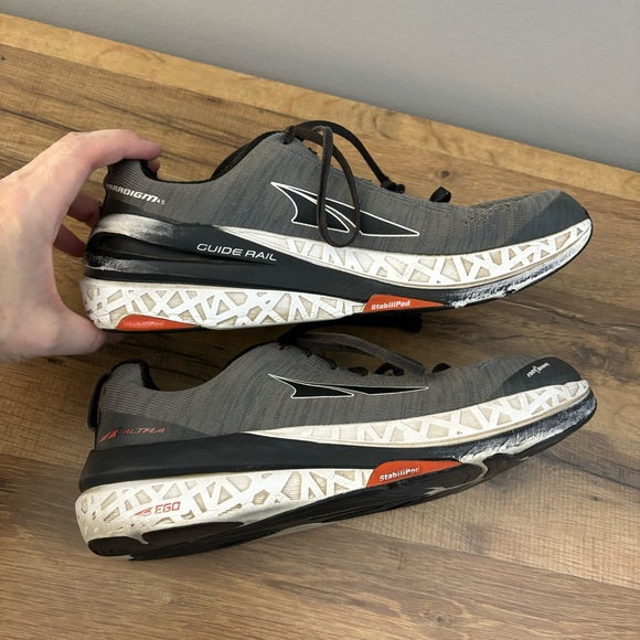 Altra EGO Guide Rail Athletic Running Gray Shoes Men's - Picture 8 of 13